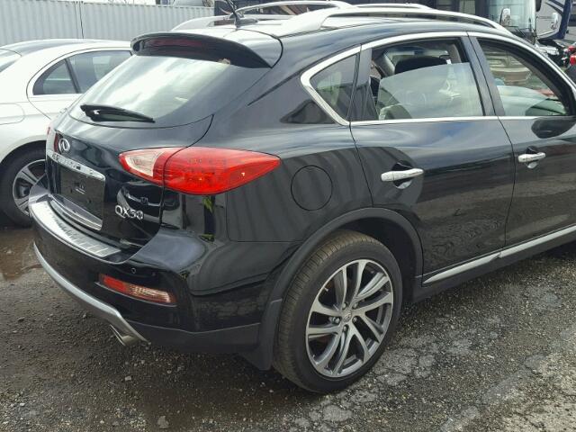 JN1BJ0RR5HM404393 - 2017 INFINITI QX50 BLACK photo 4