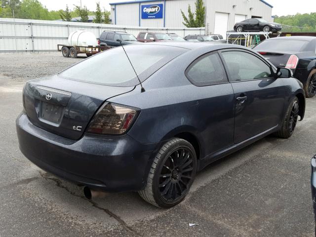 JTKDE177170163285 - 2007 TOYOTA SCION TC 蓝色 照片 4