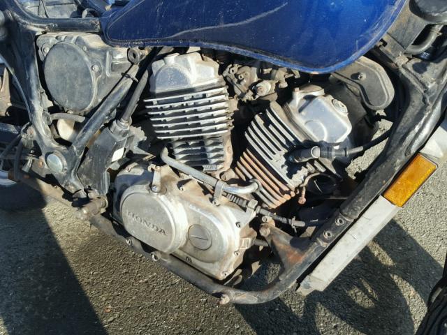 JH2PC0805FM206322 - 1985 HONDA VT500 C BLUE photo 7