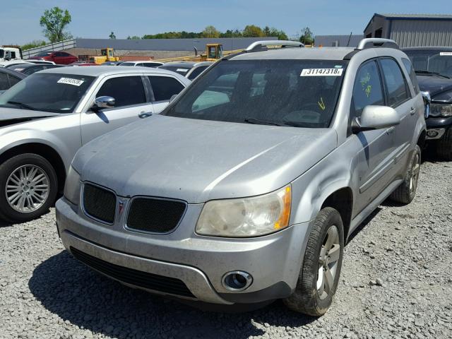 2CKDL63F376009247 - 2007 PONTIAC TORRENT SILVER photo 2