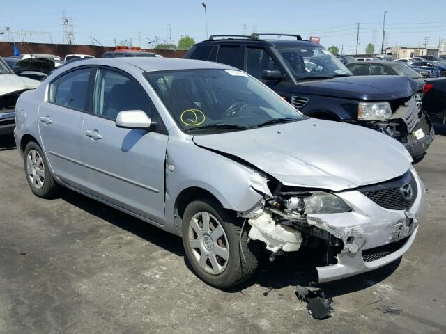 JM1BK32G561546150 - 2006 MAZDA 3 I SILVER photo 1