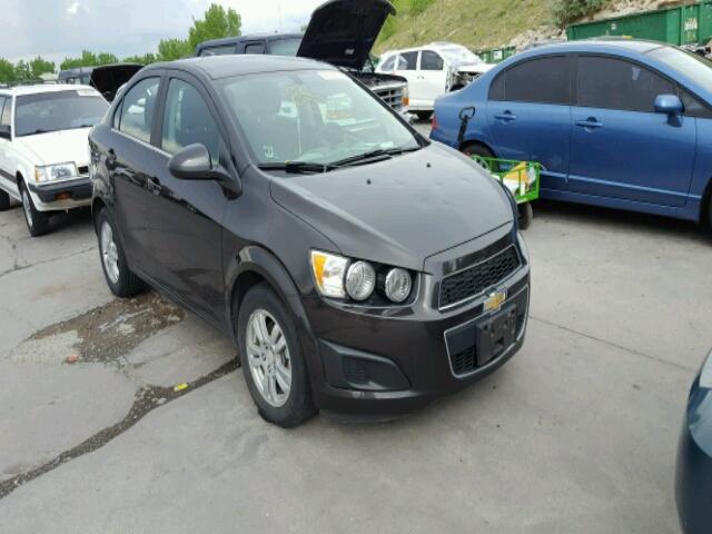 1G1JC5SH6F4218756 - 2015 CHEVROLET SONIC LT BLACK photo 1