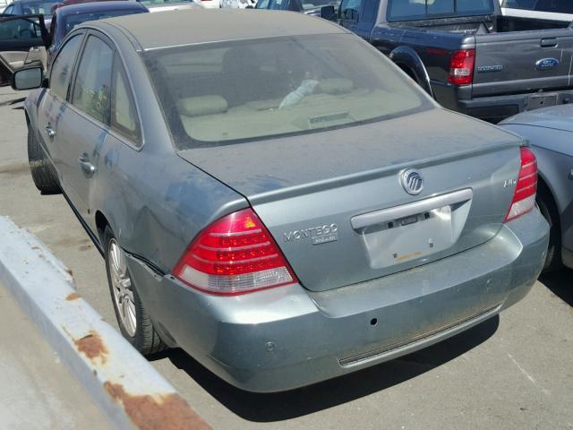 1MEFM43115G627314 - 2005 MERCURY MONTEGO PR 青色 照片 3