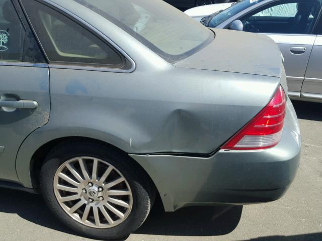 1MEFM43115G627314 - 2005 MERCURY MONTEGO PR 青色 照片 9