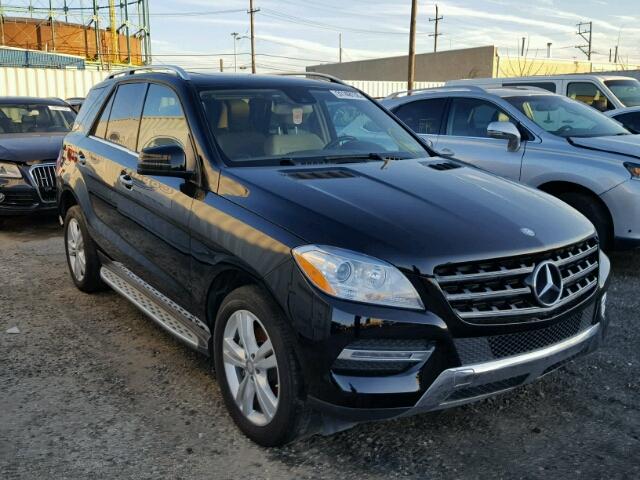 4JGDA0EB2FA513371 - 2015 MERCEDES-BENZ ML 250 BLU BLACK photo 1