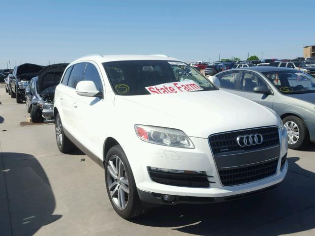 WA1BY74L07D035648 - 2007 AUDI Q7 3.6 QUA WHITE photo 1