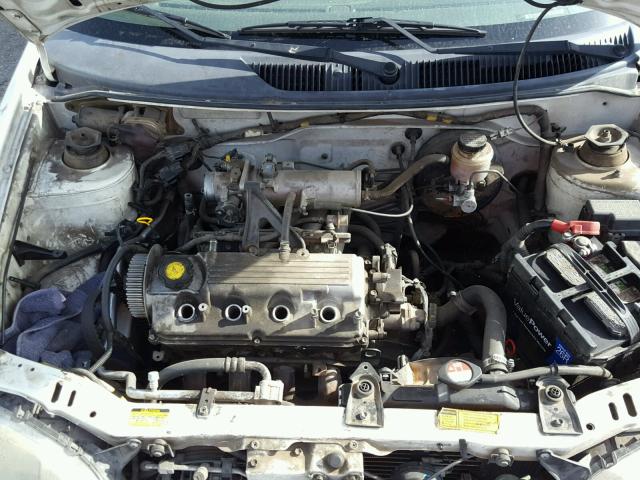 2C1MR5224Y6729346 - 2000 CHEVROLET METRO LSI WHITE photo 7