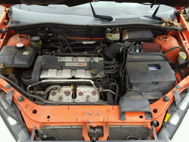 3FAHP30544R119970 - 2004 FORD FOCUS ZX5 ORANGE photo 7