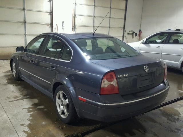 WVWRH63B73P430121 - 2003 VOLKSWAGEN PASSAT GLX 蓝色 照片 3