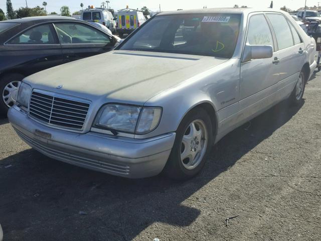 WDBGA51E3SA259404 - 1995 MERCEDES-BENZ S 500 SILVER photo 2