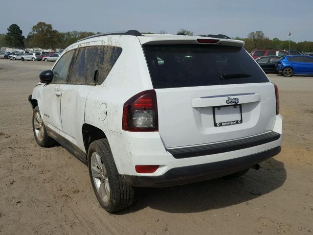 1C4NJCBA3HD146374 - 2017 JEEP COMPASS SP WHITE photo 3