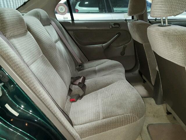 2HGEJ6611XH557612 - 1999 HONDA CIVIC BASE 绿色 照片 6