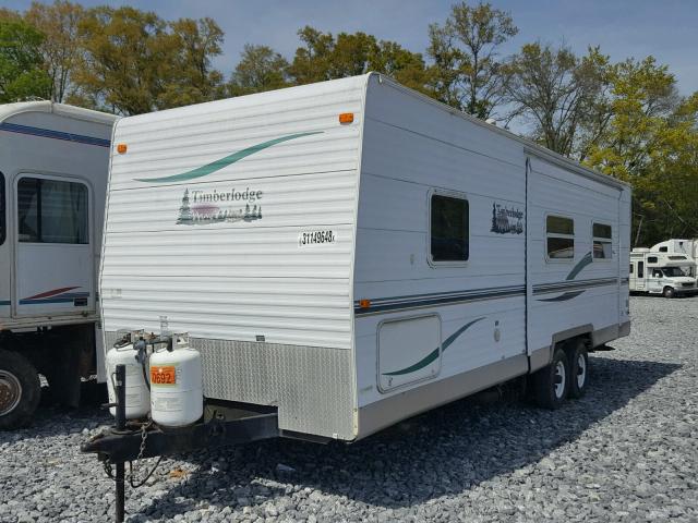 5C1TU28254P006169 - 2004 CABIN TRAILER TIMBERLODG WHITE photo 3