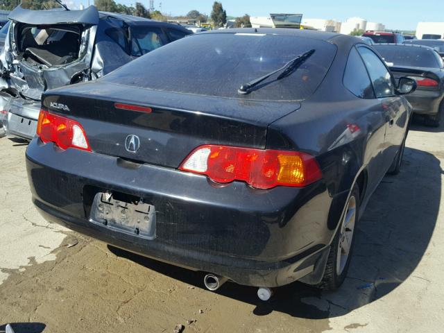 JH4DC53833C008599 - 2003 ACURA RSX BLACK photo 4