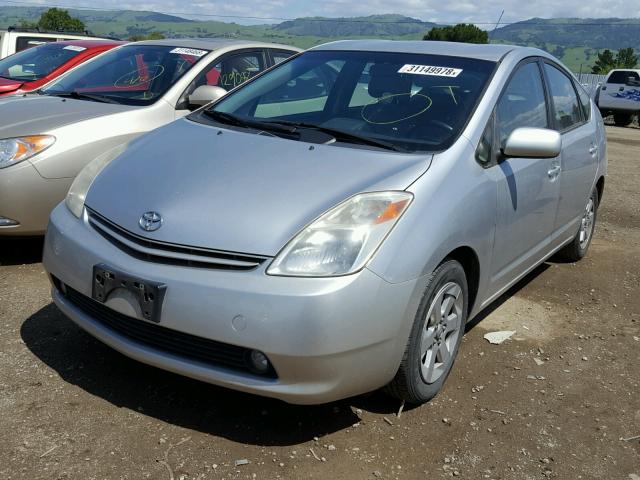 JTDKB20UX57006789 - 2005 TOYOTA PRIUS SILVER photo 2