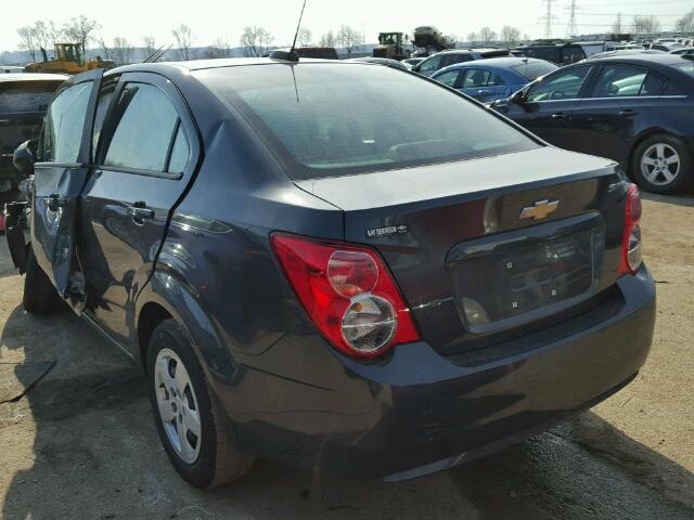 1G1JA5SH2G4117866 - 2016 CHEVROLET SONIC LS 灰色 照片 3