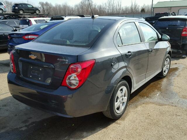 1G1JA5SH2G4117866 - 2016 CHEVROLET SONIC LS 灰色 照片 4