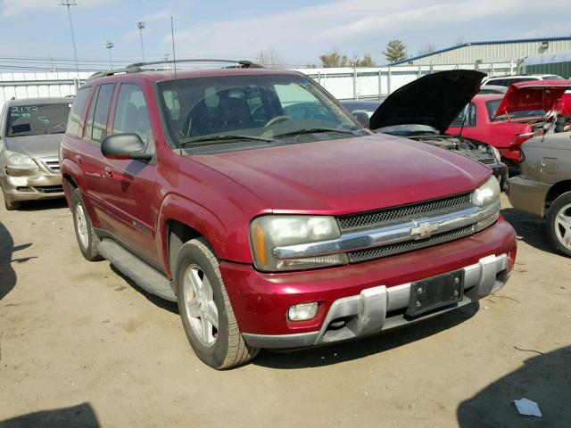 1GNDT13S232117431 - 2003 CHEVROLET TRAILBLAZE MAROON photo 1