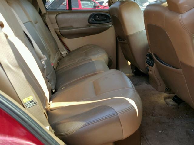 1GNDT13S232117431 - 2003 CHEVROLET TRAILBLAZE MAROON photo 6