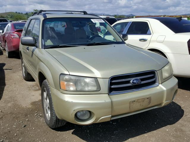 JF1SG65683G708681 - 2003 SUBARU FORESTER 2 BEIGE photo 1