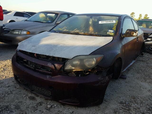 JTKDE167350048752 - 2005 TOYOTA SCION TC 紫色 照片 2
