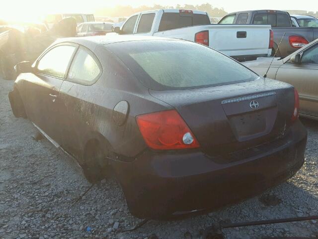 JTKDE167350048752 - 2005 TOYOTA SCION TC 紫色 照片 3
