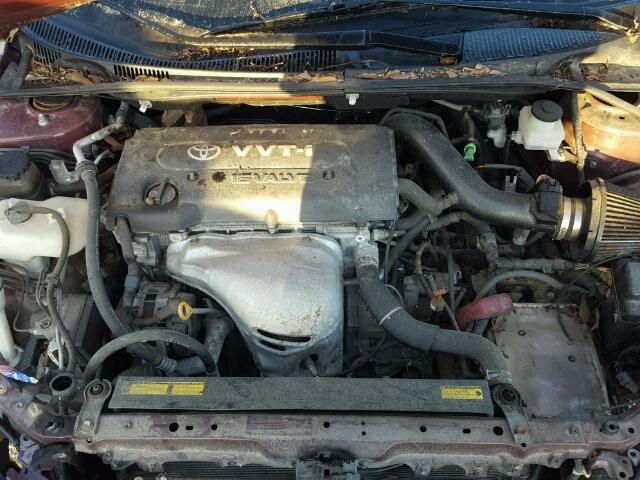 JTKDE167350048752 - 2005 TOYOTA SCION TC 紫色 照片 7