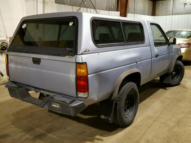 1N6SD11Y8NC331533 - 1992 NISSAN TRUCK SHOR BLUE photo 4