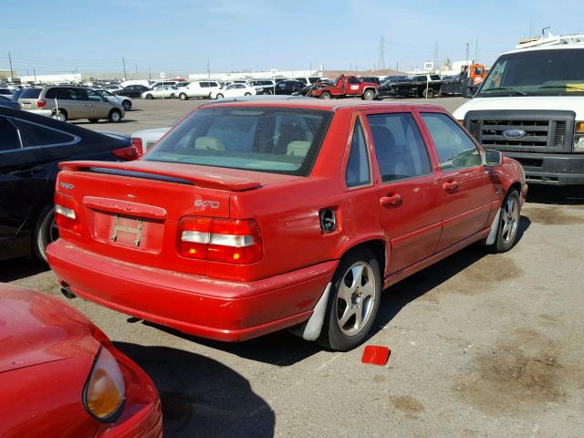 YV1LS53D8Y2627512 - 2000 VOLVO S70 T5 TUR RED photo 4