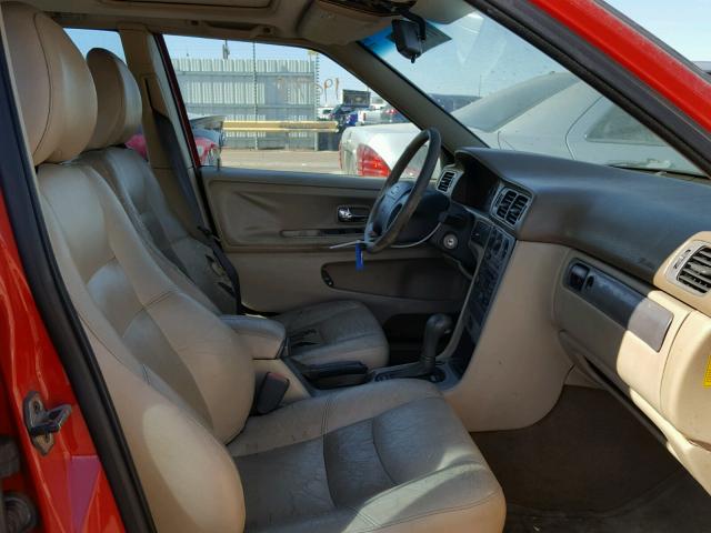 YV1LS53D8Y2627512 - 2000 VOLVO S70 T5 TUR RED photo 5