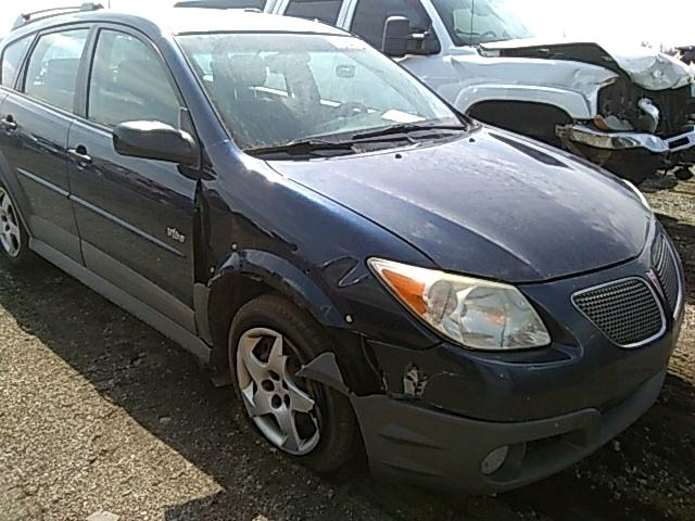 5Y2SL65837Z435117 - 2007 PONTIAC VIBE BLUE photo 1