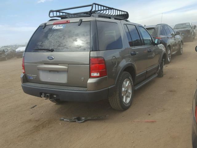 1FMZU73W83ZA30315 - 2003 FORD EXPLORER X BROWN photo 4