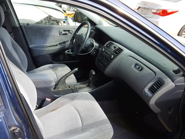 JHMCG56472C013831 - 2002 HONDA ACCORD LX BLUE photo 5