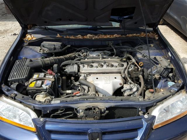 JHMCG56472C013831 - 2002 HONDA ACCORD LX BLUE photo 7