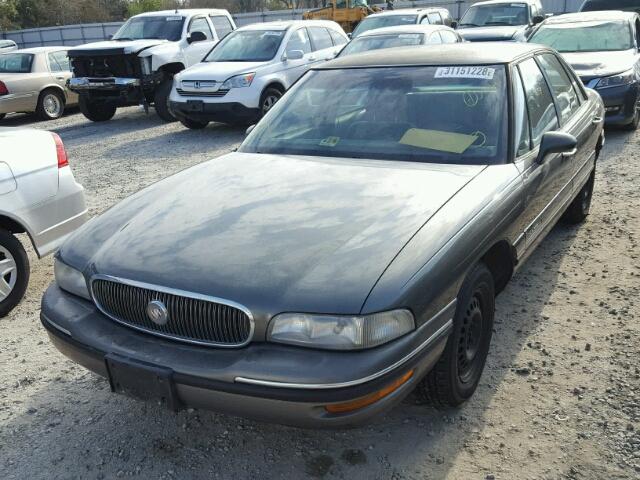 1G4HP52K5VH547005 - 1997 BUICK LESABRE CU GREEN photo 2