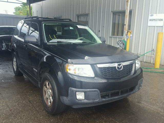 4F2CZ02ZX8KM32495 - 2008 MAZDA TRIBUTE I BLACK photo 1