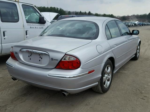 SAJDA01C7YFL43244 - 2000 JAGUAR S-TYPE SILVER photo 4