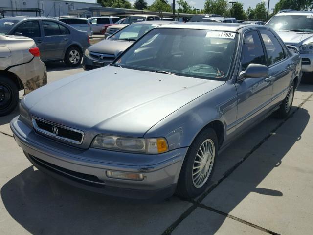 JH4KA7678MC039859 - 1991 ACURA LEGEND LS GRAY photo 2