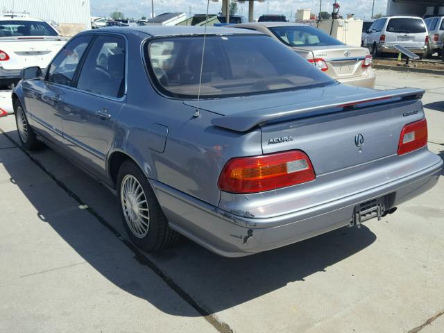 JH4KA7678MC039859 - 1991 ACURA LEGEND LS ნაცრისფერი ფოტო 3