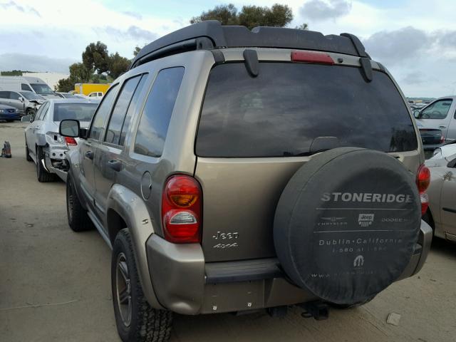 1J8GL38K54W239441 - 2004 JEEP LIBERTY RE GOLD photo 3