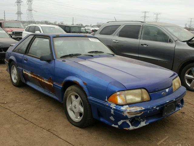 1FABP42E9KF220912 - 1989 FORD MUSTANG GT BLUE photo 1