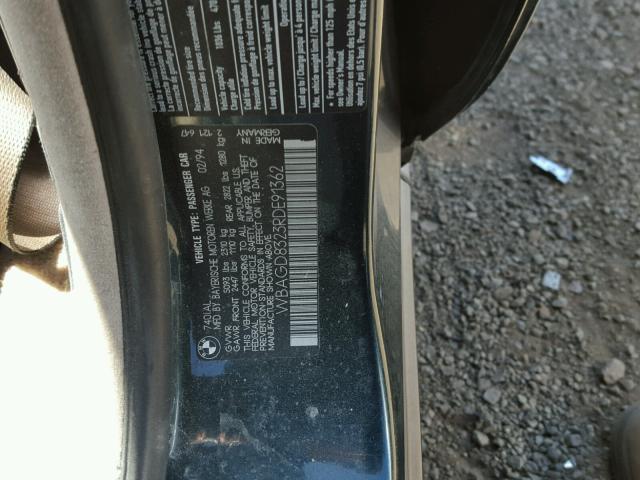 WBAGD8323RDE91362 - 1994 BMW 740 IL AUT GREEN photo 10