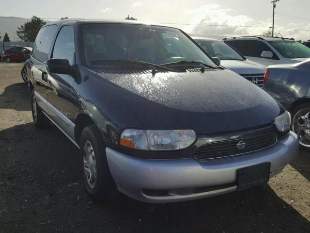 4N2XN11T8YD842388 - 2000 NISSAN QUEST SE BLUE photo 1