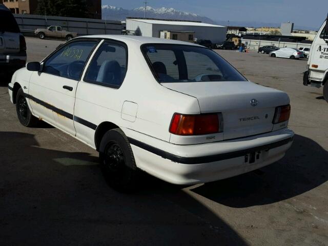 JT2EL43S9R0472916 - 1994 TOYOTA TERCEL DX WHITE photo 3