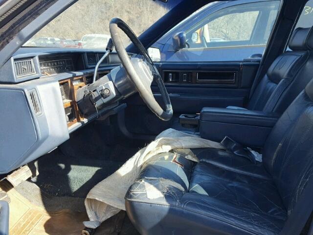 1G6CD5156K4338249 - 1989 CADILLAC DEVILLE BLUE photo 5