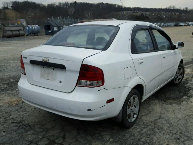 KL1TD52655B502683 - 2005 CHEVROLET AVEO BASE Ağ foto 4