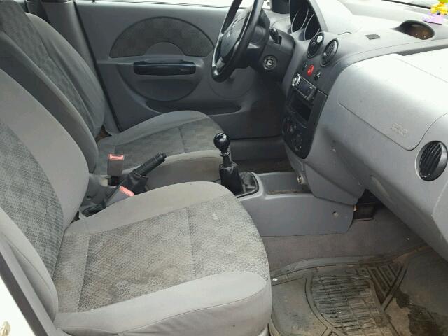 KL1TD52655B502683 - 2005 CHEVROLET AVEO BASE Ağ foto 5