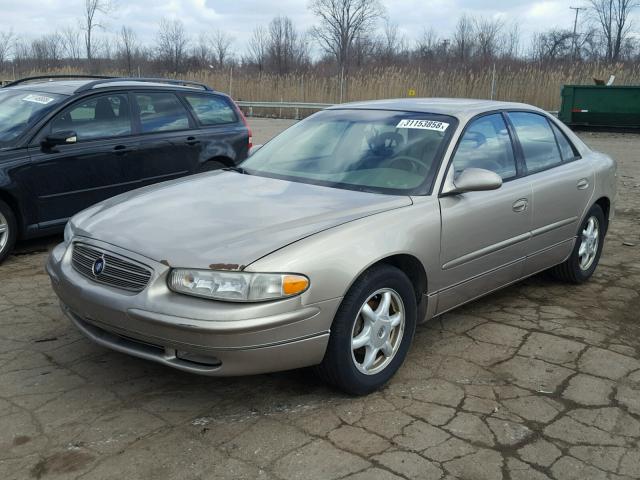 2G4WB55KX21301745 - 2002 BUICK REGAL LS 棕色 照片 2