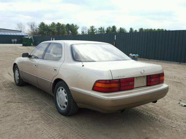 JT8UF11E7R0194747 - 1994 LEXUS LS 400 CREAM photo 3