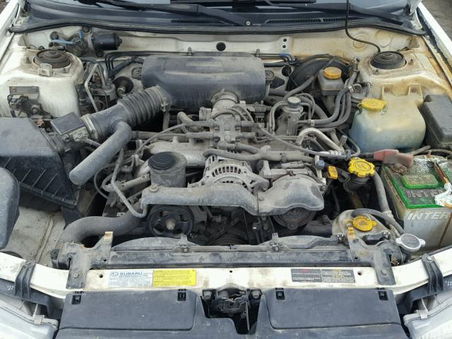 4S3BK4259W7300686 - 1998 SUBARU LEGACY BRI WHITE photo 7